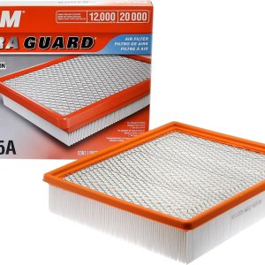 FRAM Extra Guard CA8755A Replacement Engine Air Filter for Select Cadillac, Chevrolet, and GMC Models, Provides Up to 12 Months or 12,000 Miles Filter Protection