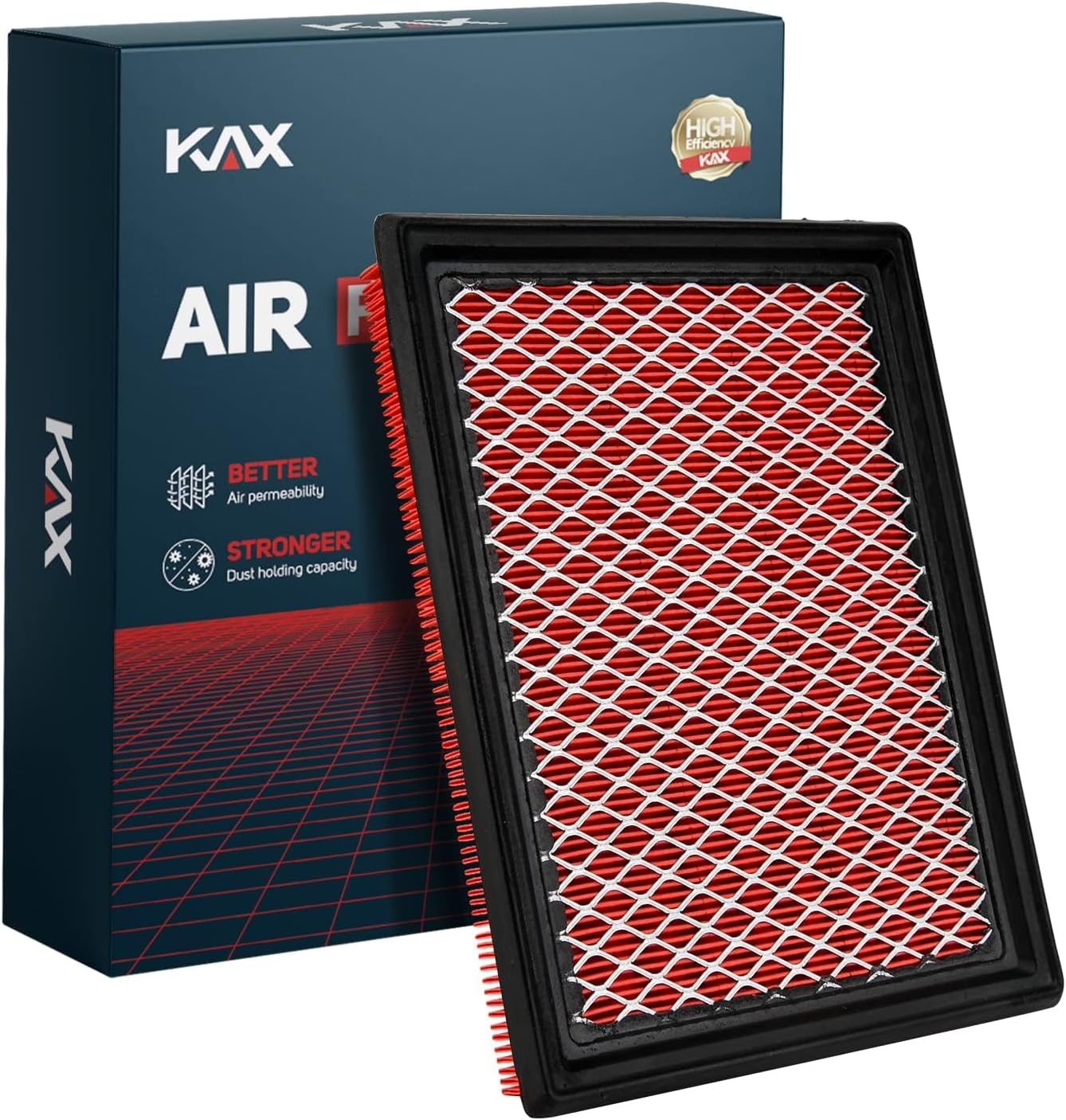 KAX Premium Engine Air Filter, GAF009 (CA11476) Replacement for Acura TLX 2015 2016 2017 2018 2019 2020, Honda Accord 2013-2017 L4 2.4L, 200% Longer Life - Image 9