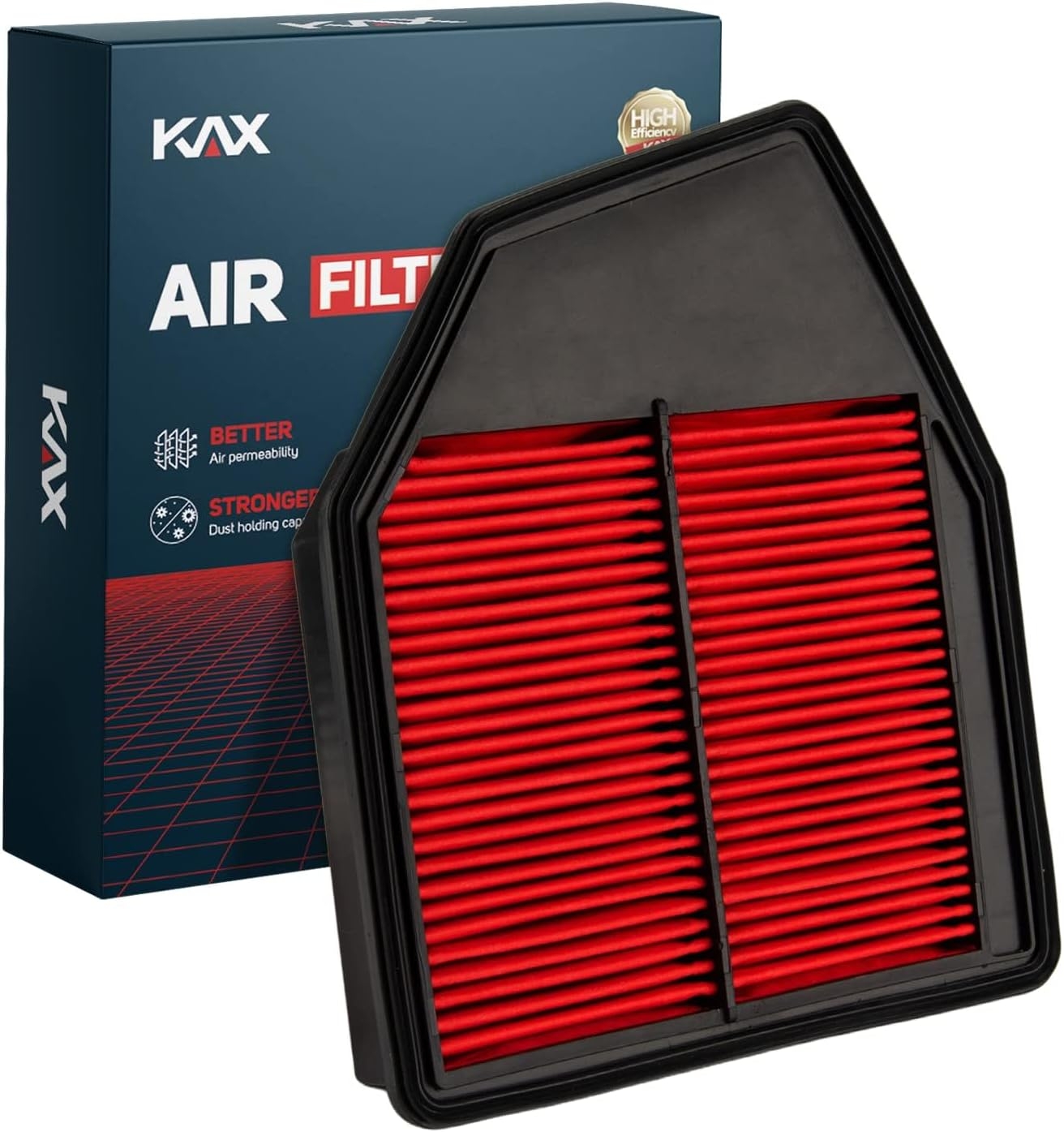 KAX Premium Engine Air Filter, GAF009 (CA11476) Replacement for Acura TLX 2015 2016 2017 2018 2019 2020, Honda Accord 2013-2017 L4 2.4L, 200% Longer Life - Image 16