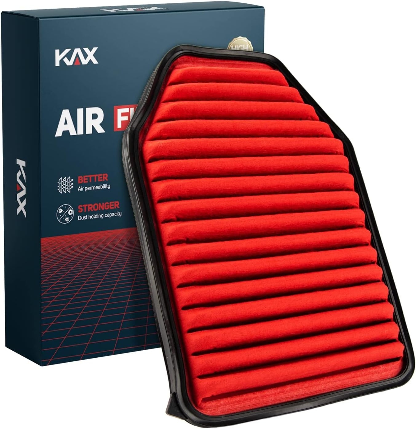 KAX Premium Engine Air Filter, GAF009 (CA11476) Replacement for Acura TLX 2015 2016 2017 2018 2019 2020, Honda Accord 2013-2017 L4 2.4L, 200% Longer Life - Image 18