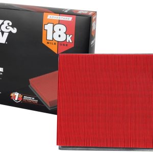 K&N Engine Air Filter: Long Life 18,000 Mile Replacement Air Filter: Compatible with 2010-2019 Toyota/Lexus SUV V6/V8 (4runner, GX460, Land Cruiser, FJ Cruiser, Prado), KNA-2438