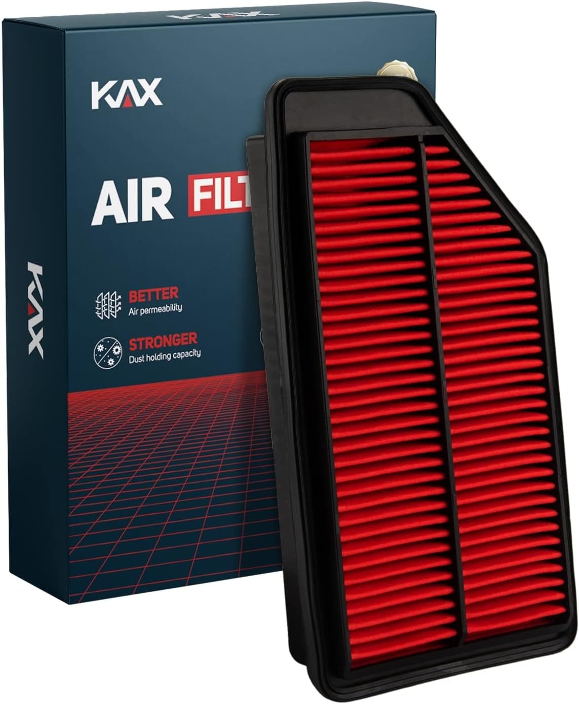 KAX Premium Engine Air Filter, GAF003 (CA10171) Replacement for Toyota Camry 2007-2009 L4 2.4L, Camry 2010-2017 L4 2.5L, Venza 2009-2016 L4 2.7L, Increased Acceleration (Not for Hybrid) - Image 4