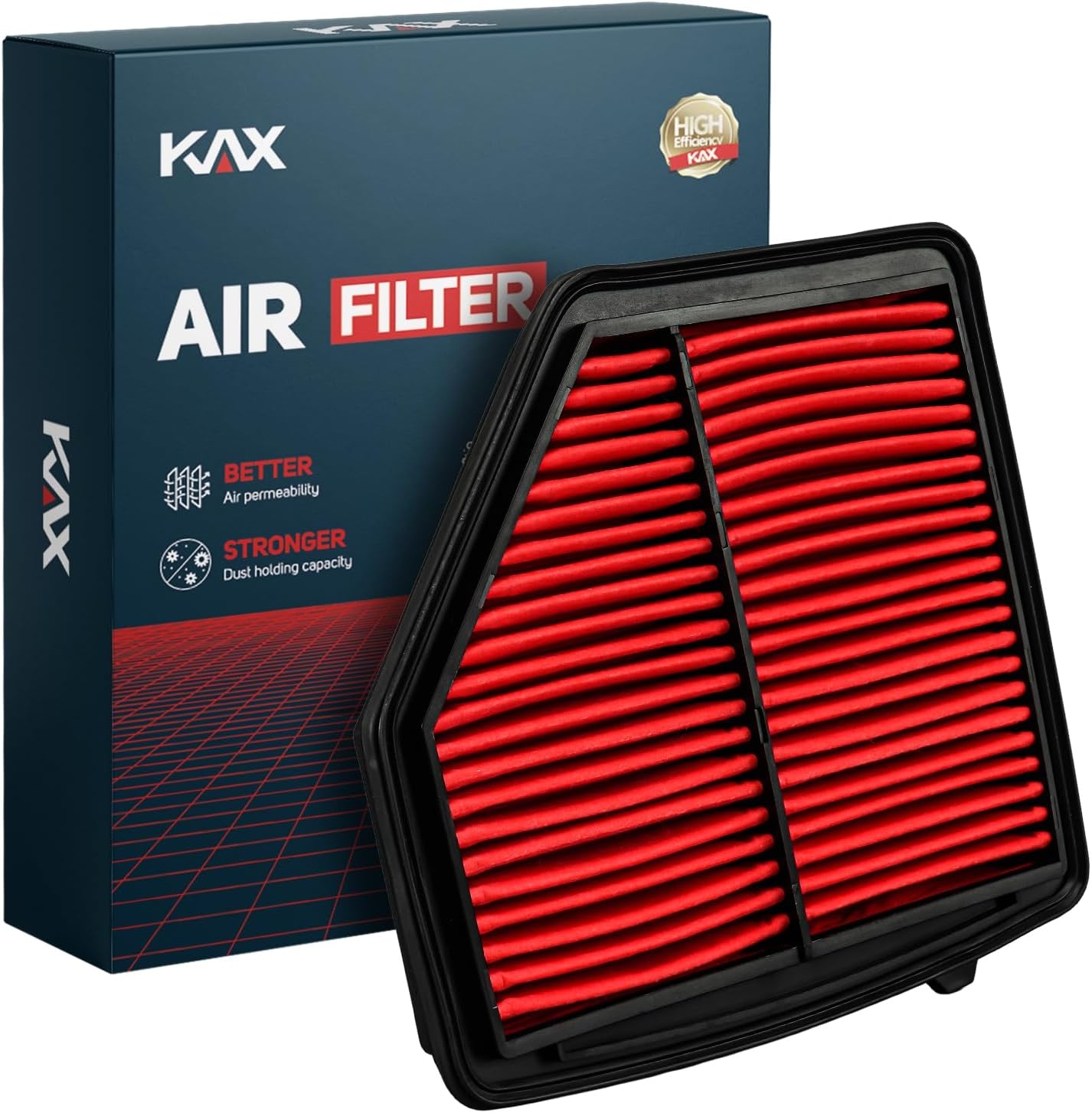 KAX Premium Engine Air Filter, GAF003 (CA10171) Replacement for Toyota Camry 2007-2009 L4 2.4L, Camry 2010-2017 L4 2.5L, Venza 2009-2016 L4 2.7L, Increased Acceleration (Not for Hybrid) - Image 14
