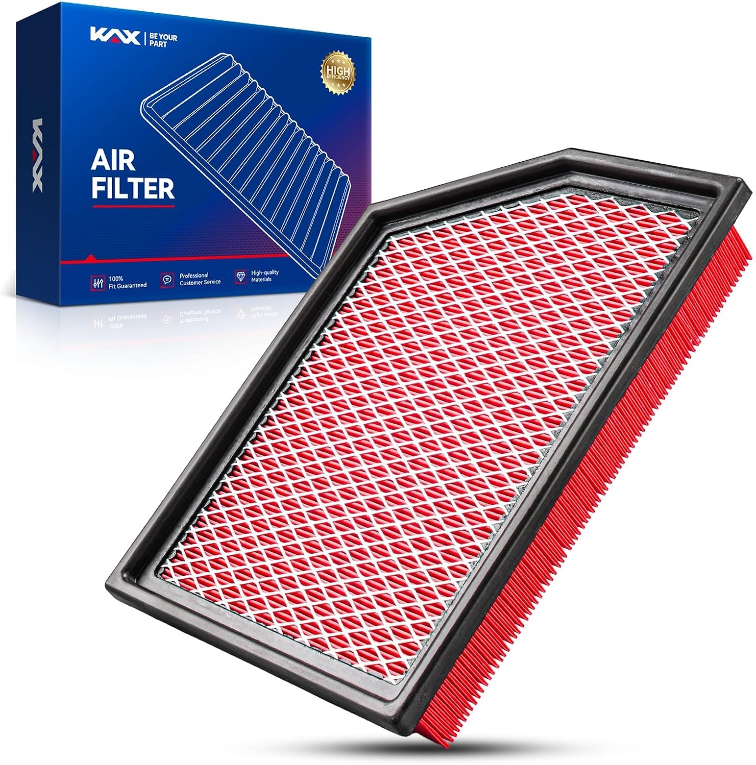 KAX Premium Engine Air Filter, GAF003 (CA10171) Replacement for Toyota Camry 2007-2009 L4 2.4L, Camry 2010-2017 L4 2.5L, Venza 2009-2016 L4 2.7L, Increased Acceleration (Not for Hybrid) - Image 23