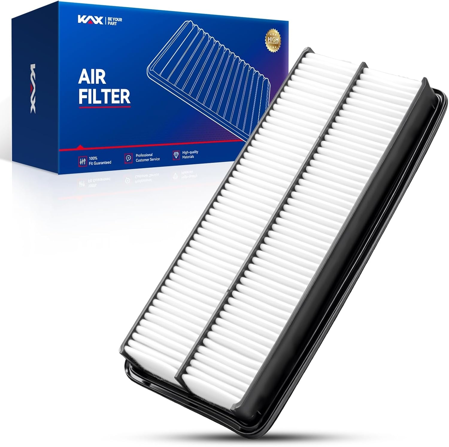 KAX Premium Engine Air Filter, GAF003 (CA10171) Replacement for Toyota Camry 2007-2009 L4 2.4L, Camry 2010-2017 L4 2.5L, Venza 2009-2016 L4 2.7L, Increased Acceleration (Not for Hybrid) - Image 27