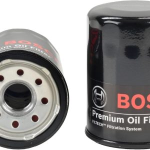 BOSCH 3323 Premium Oil Filter With FILTECH Filtration Technology – Compatible With Select Acura MDX, RDX, RSX, TL Chrysler Dodge Ford Honda Accord, Civic, CR-V, Pilot Infiniti Nissan + More