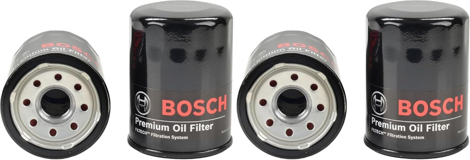 BOSCH 3323 Premium Oil Filter With FILTECH Filtration Technology - Compatible With Select Acura MDX, RDX, RSX, TL Chrysler Dodge Ford Honda Accord, Civic, CR-V, Pilot Infiniti Nissan + More - Image 2