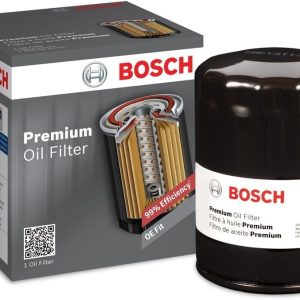 BOSCH 3300 Premium Oil Filter With FILTECH Filtration Technology – Compatible With Select Chevrolet, Ford, Honda, Infiniti, Kia, Mazda, Mercury, MG, Nissan + More