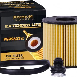 Premium Guard Extended Life Oil Filter up to 10k Miles PG99602EX | Fits 2021-2025 Hyundai Elantra, 2022-2025 Kona, 2020-2025 Sonata, 2025 Kia K4, 2022-2024 Hyundai Creta Grand