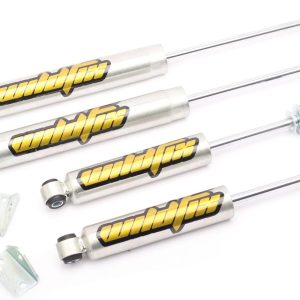 3inch Lift Shocks for Chevy Silverado 2500 3500HD GMC Sierra 2500 3500HD 2001-2010, Zinc Plated Coating, 4 Pieces Pack