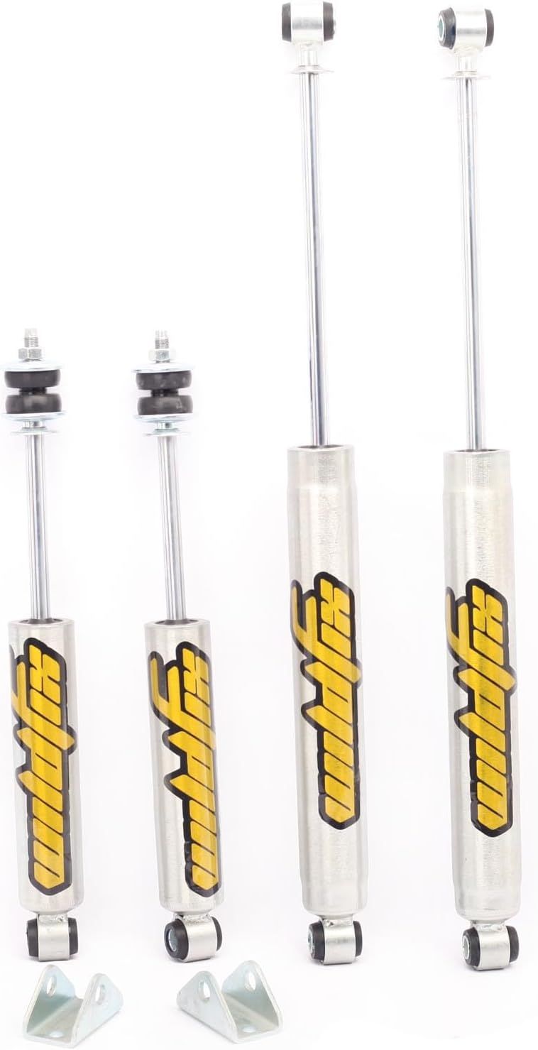 3inch Lift Shocks for Chevy Silverado 2500 3500HD GMC Sierra 2500 3500HD 2001-2010, Zinc Plated Coating, 4 Pieces Pack - Image 4