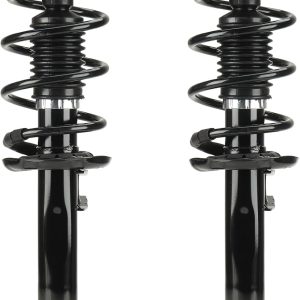 172311 Front Complete Struts w/Coil Springs for 2006-2017 Volkswagen Jetta/Passat, 2006-2013 Audi A3/A3 Quattro, 2012-2017 Beetle, 2007-2011 Eos, 2010-2014 Golf, 2006-2009 Rabbit, Cc Shock Absorbers