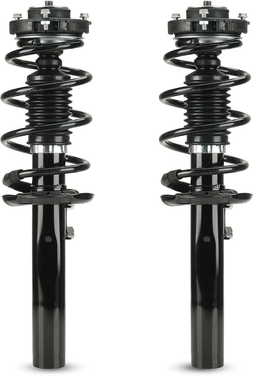 172311 Front Complete Struts w/Coil Springs for 2006-2017 Volkswagen Jetta/Passat, 2006-2013 Audi A3/A3 Quattro, 2012-2017 Beetle, 2007-2011 Eos, 2010-2014 Golf, 2006-2009 Rabbit, Cc Shock Absorbers