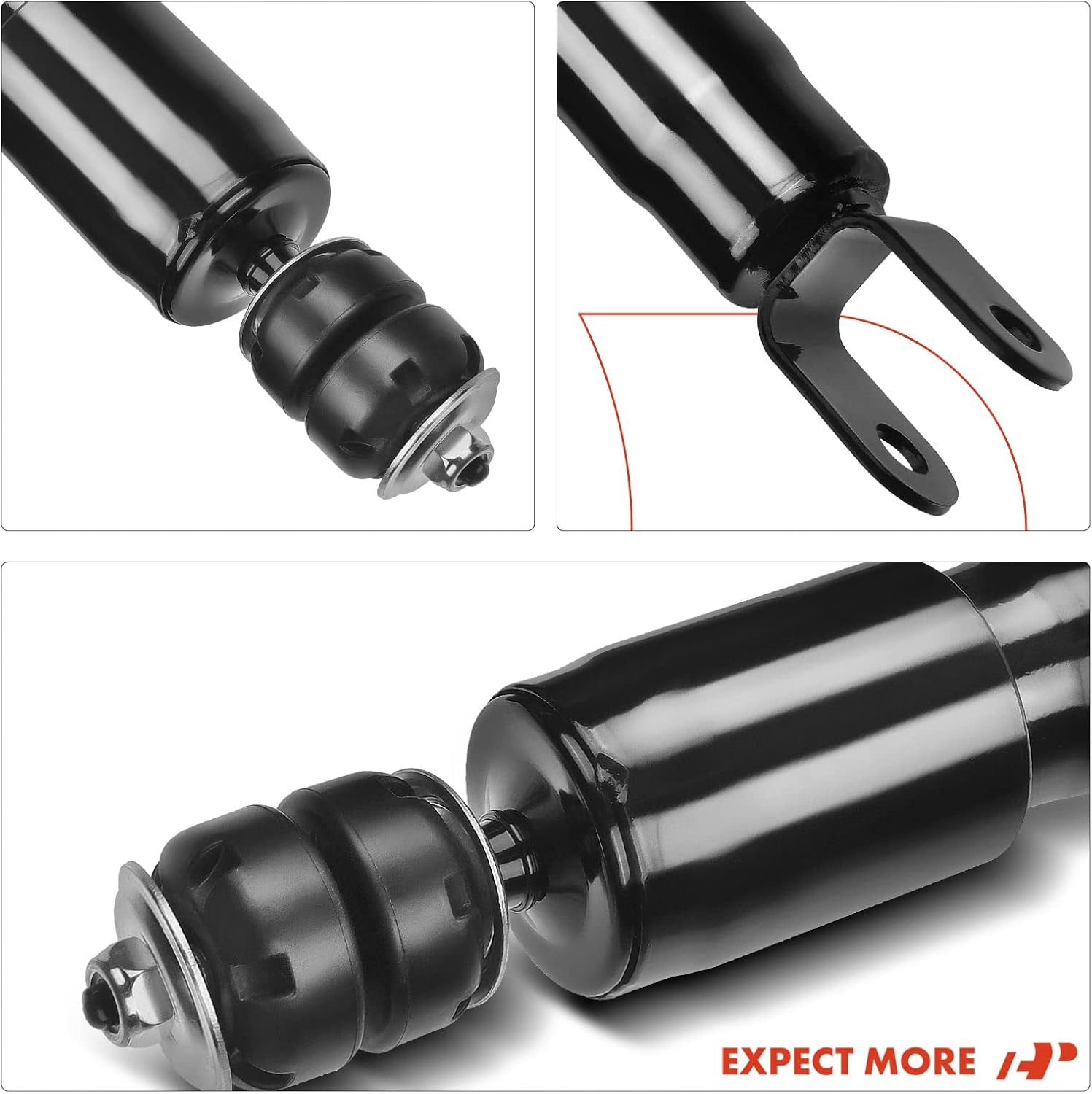 A-Premium Front Shock Absorber Compatible with Hummer H3 2006-2010, 2-PC Set - Image 7