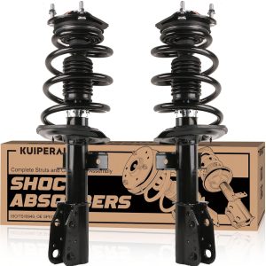 KUIPERAUTO Pair Front Complete Struts Assembly 172518 Compatible for 2009-2012 Chevy Traverse / 2008-2012 Buick Enclave / 2007-2012 GMC Acadia Replacement Coil Spring Shock Absorbers (2PCS)