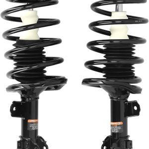 maXpeedingrods 2Pcs Front Struts for Hyundai Accent 2006-2011, for Kia Rio – Rio5 2006-2011, 172298 172297 Shock Absorbers Complete Struts with Coil Spring Assembly, 1331579L 1331579R