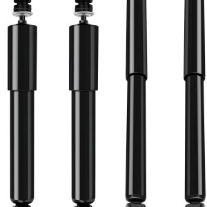 Shocks Silverado,ECCPP Front Rear Shock Absorbers Kits for Chevy 1999 2000 2001 2002 2003 2004 2005 06 07 for Chevy Silverado 1500/for GMC Sierra 1500 344380 Gas Strut Auto Shocks (4 pcs for 2WD-RWD)