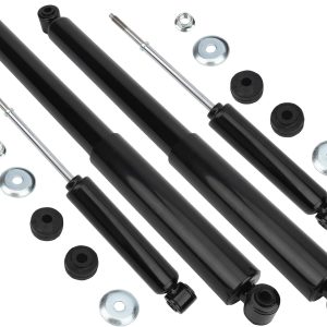 BRTEC Shock Absorbers for Dodge Dakota (4×4 ONLY) 1997-2004, Suspension Shock Struts Fit for Dodge Durango (4×4 ONLY) 1998-2003, Front- Rear Shocks Absorbers Set of 4, Gas Shock Absorbers