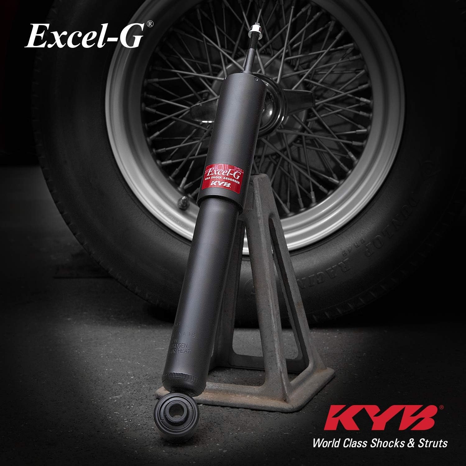 KYB 349242 Excel-G Gas Shock, Black - Image 2