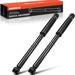 A-Premium Rear Pair (2) Shock Absorber Compatible with Honda Insight 2010 2011 2012 2013 2014, Driver and Passenger Side