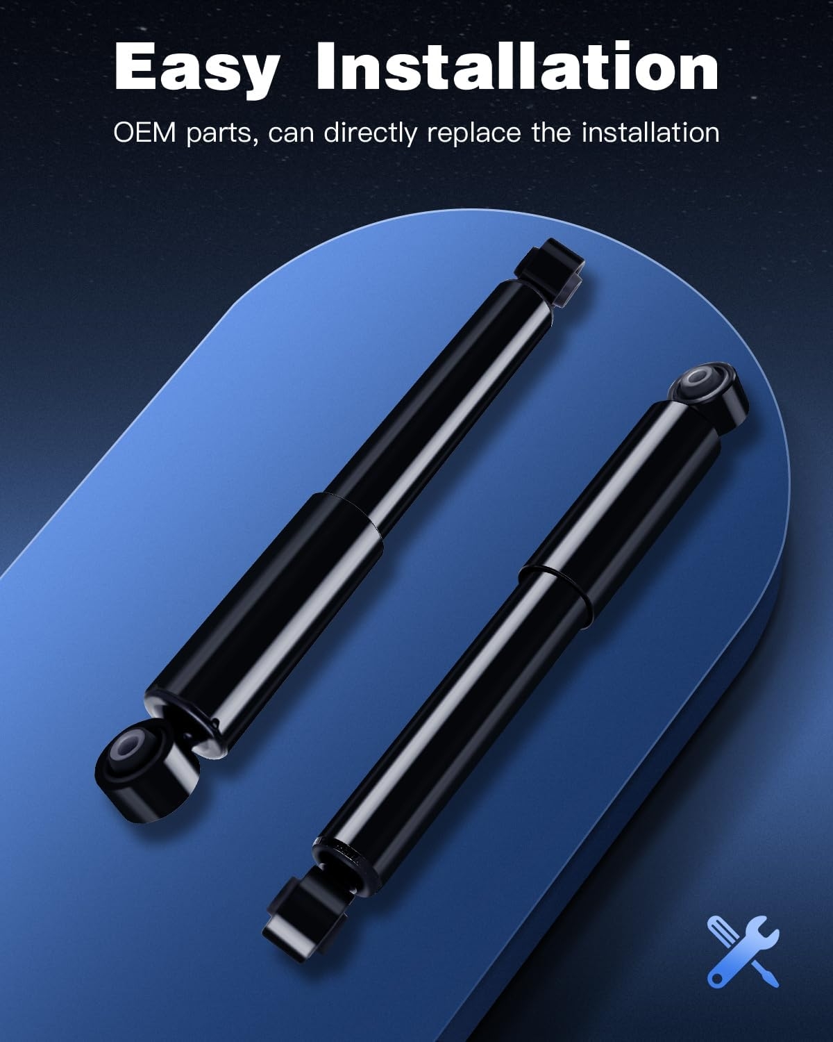 For Honda,ECCPP Rear Shocks Absorbers for Acura Fits 2001-2006 for Acura MDX,1999 1995 1996 97 98 99 00 01 02 2003 04 Honda Odyssey,2003-2008 Honda Pilot 344353 Auto Shocks Gas Struts Shocks (2 pcs) - Image 4