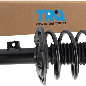 TRQ Front Left Strut and Spring Assembly Coil Spring Compatible with 2016-2021 Honda Civic 2019-2022 Insight