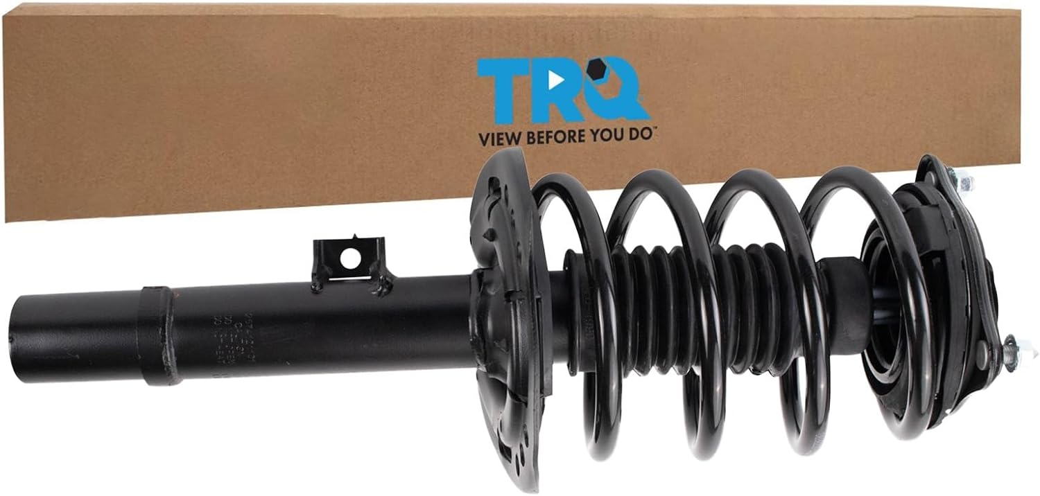 TRQ Front Left Strut and Spring Assembly Coil Spring Compatible with 2016-2021 Honda Civic 2019-2022 Insight