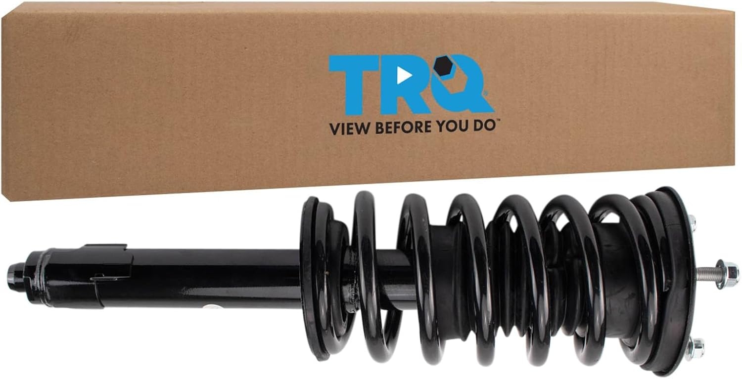 TRQ Front Left Strut and Spring Assembly Coil Spring Compatible with 2016-2021 Honda Civic 2019-2022 Insight - Image 4