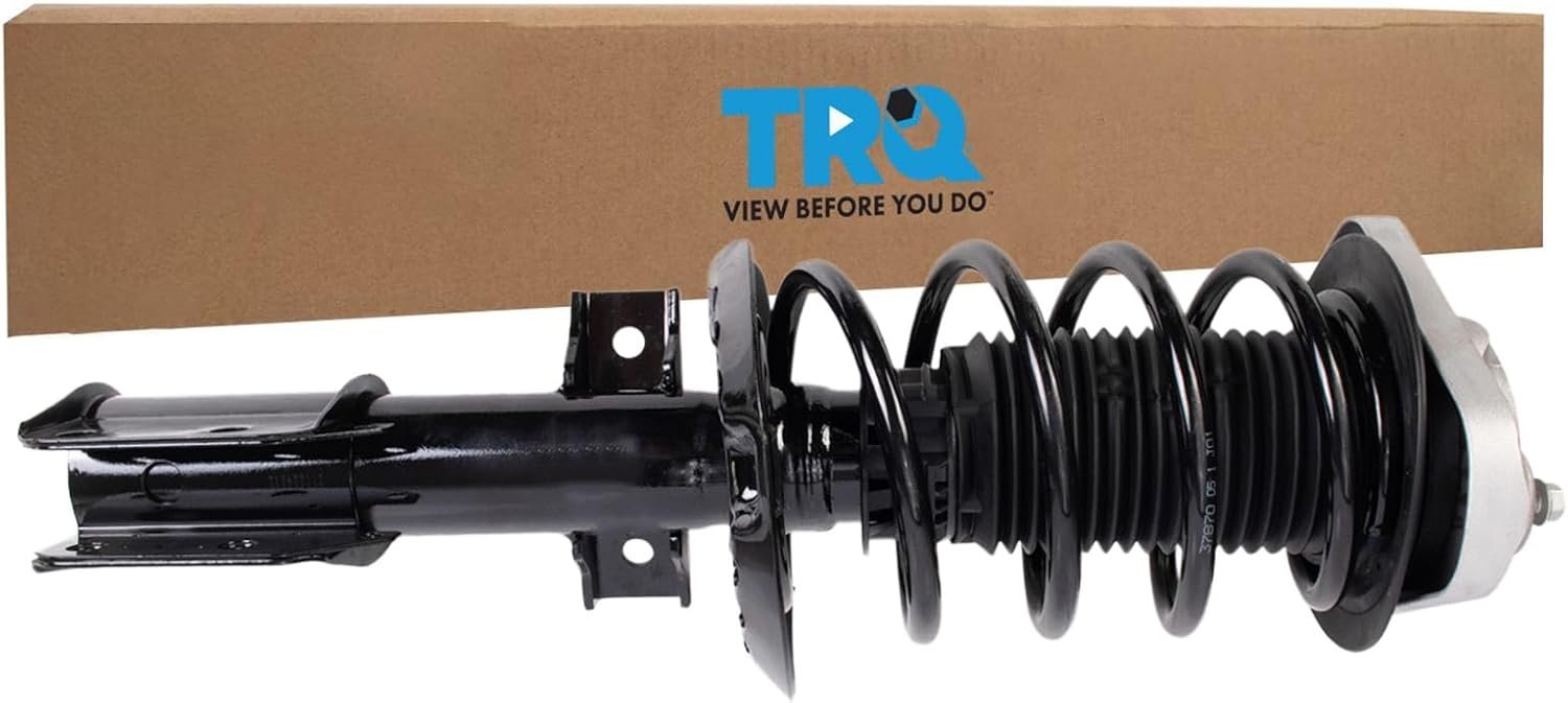 TRQ Front Left Strut and Spring Assembly Coil Spring Compatible with 2016-2021 Honda Civic 2019-2022 Insight - Image 28