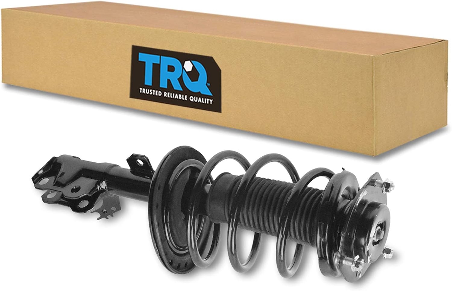 TRQ Front Left Strut and Spring Assembly Coil Spring Compatible with 2016-2021 Honda Civic 2019-2022 Insight - Image 41