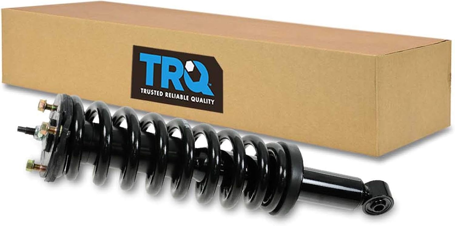 TRQ Front Left Strut and Spring Assembly Coil Spring Compatible with 2016-2021 Honda Civic 2019-2022 Insight - Image 56
