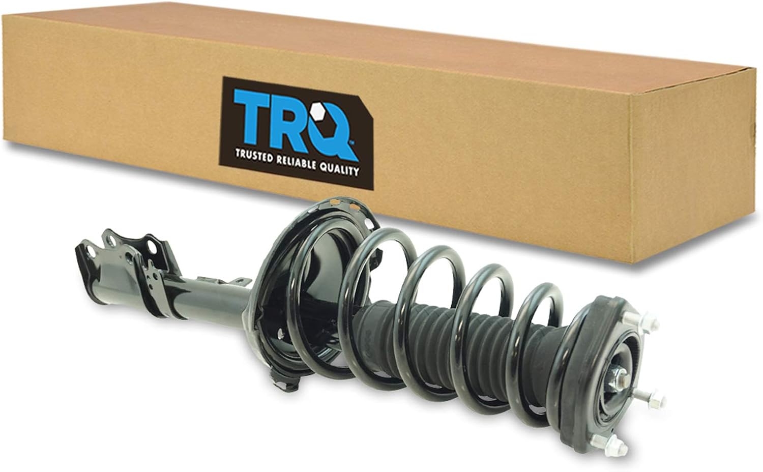 TRQ Front Left Strut and Spring Assembly Coil Spring Compatible with 2016-2021 Honda Civic 2019-2022 Insight - Image 57