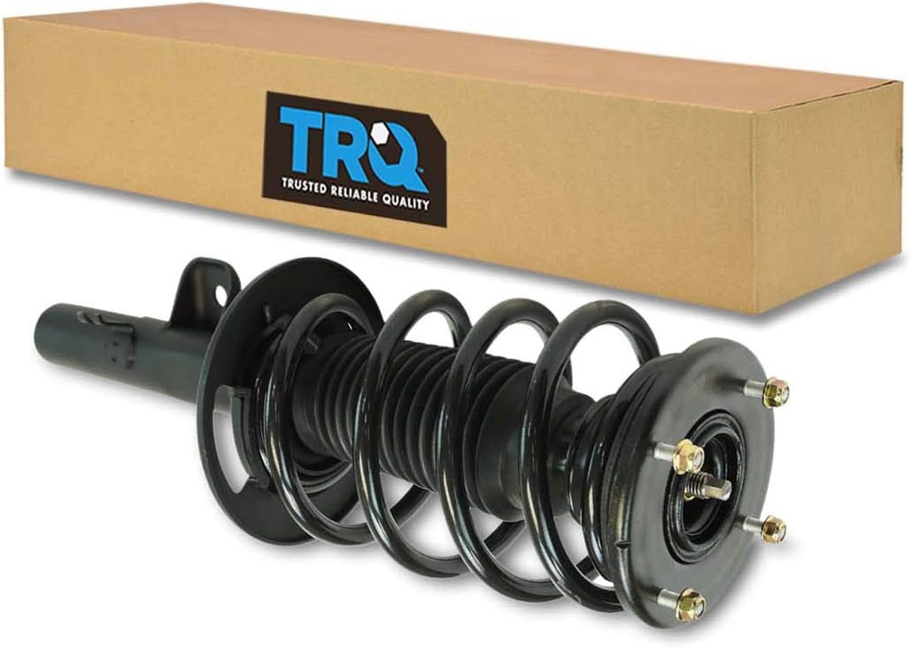 TRQ Front Left Strut and Spring Assembly Coil Spring Compatible with 2016-2021 Honda Civic 2019-2022 Insight - Image 60