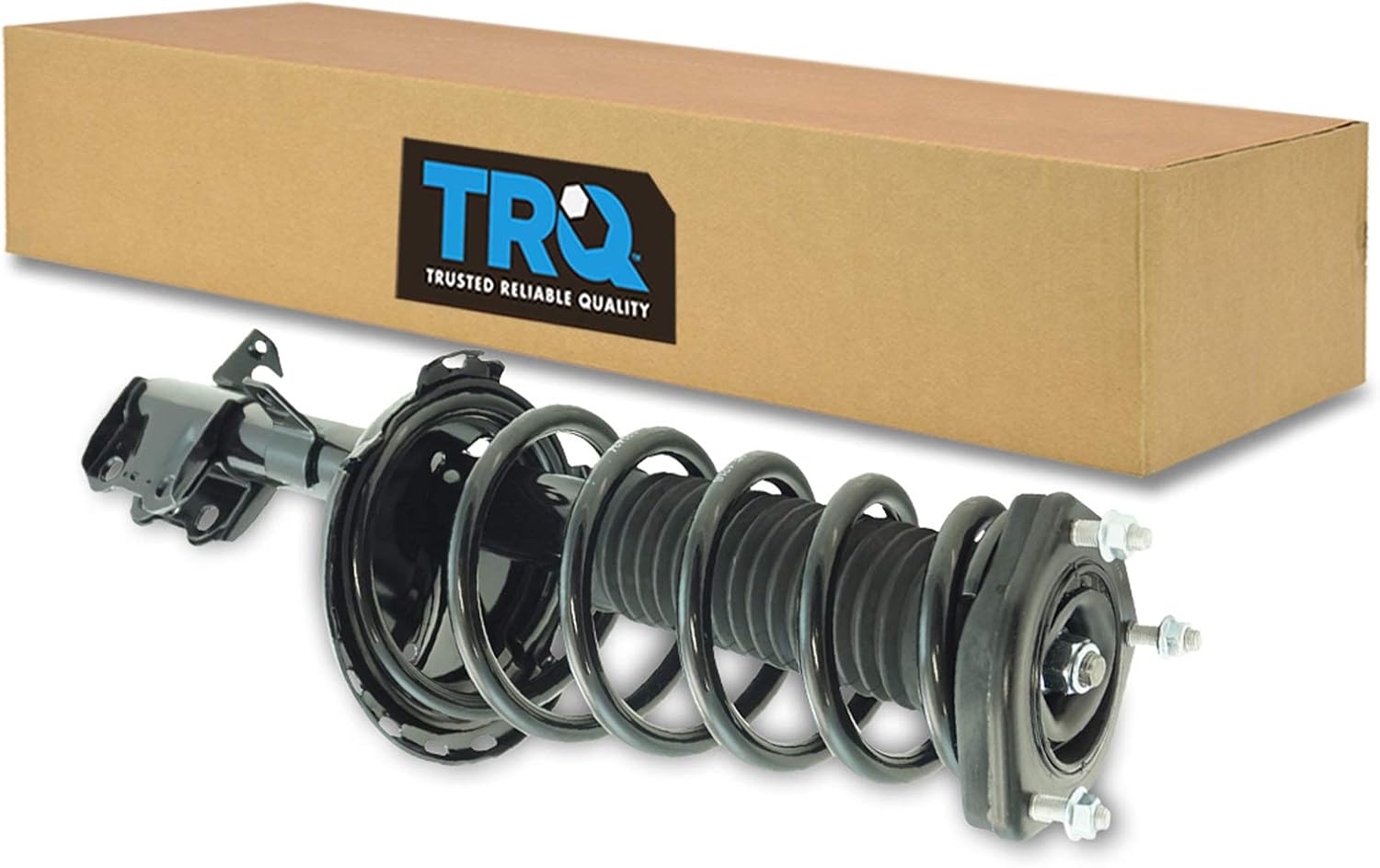 TRQ Front Left Strut and Spring Assembly Coil Spring Compatible with 2016-2021 Honda Civic 2019-2022 Insight - Image 62