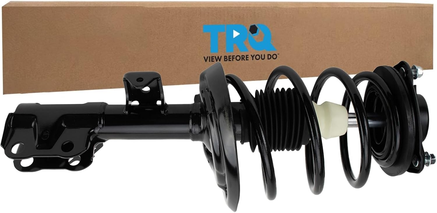 TRQ Front Left Strut and Spring Assembly Coil Spring Compatible with 2016-2021 Honda Civic 2019-2022 Insight - Image 65