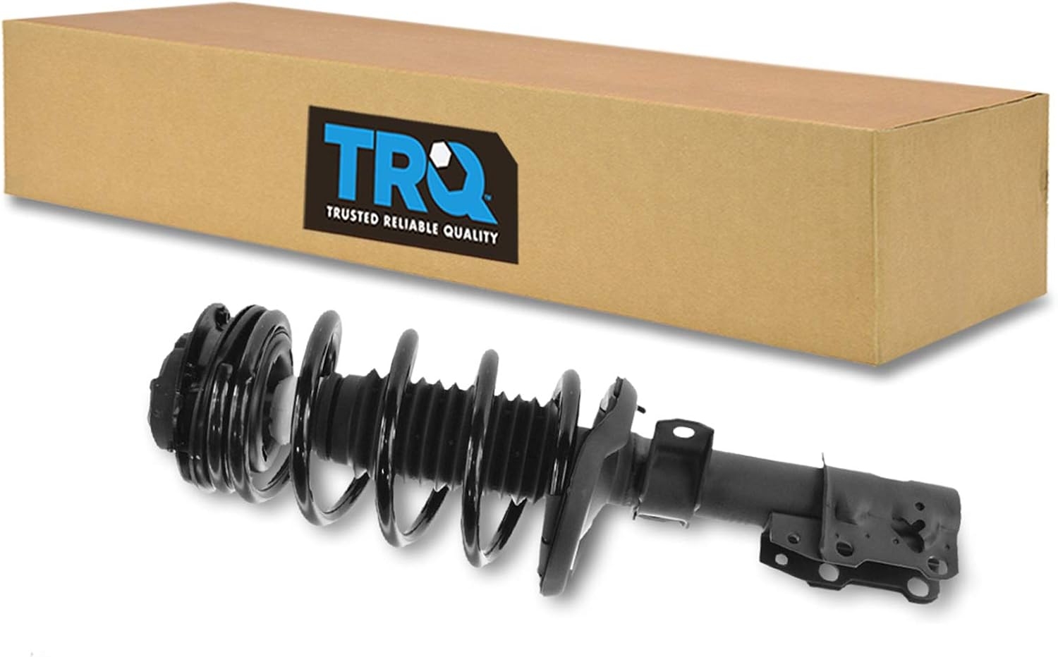 TRQ Front Left Strut and Spring Assembly Coil Spring Compatible with 2016-2021 Honda Civic 2019-2022 Insight - Image 66