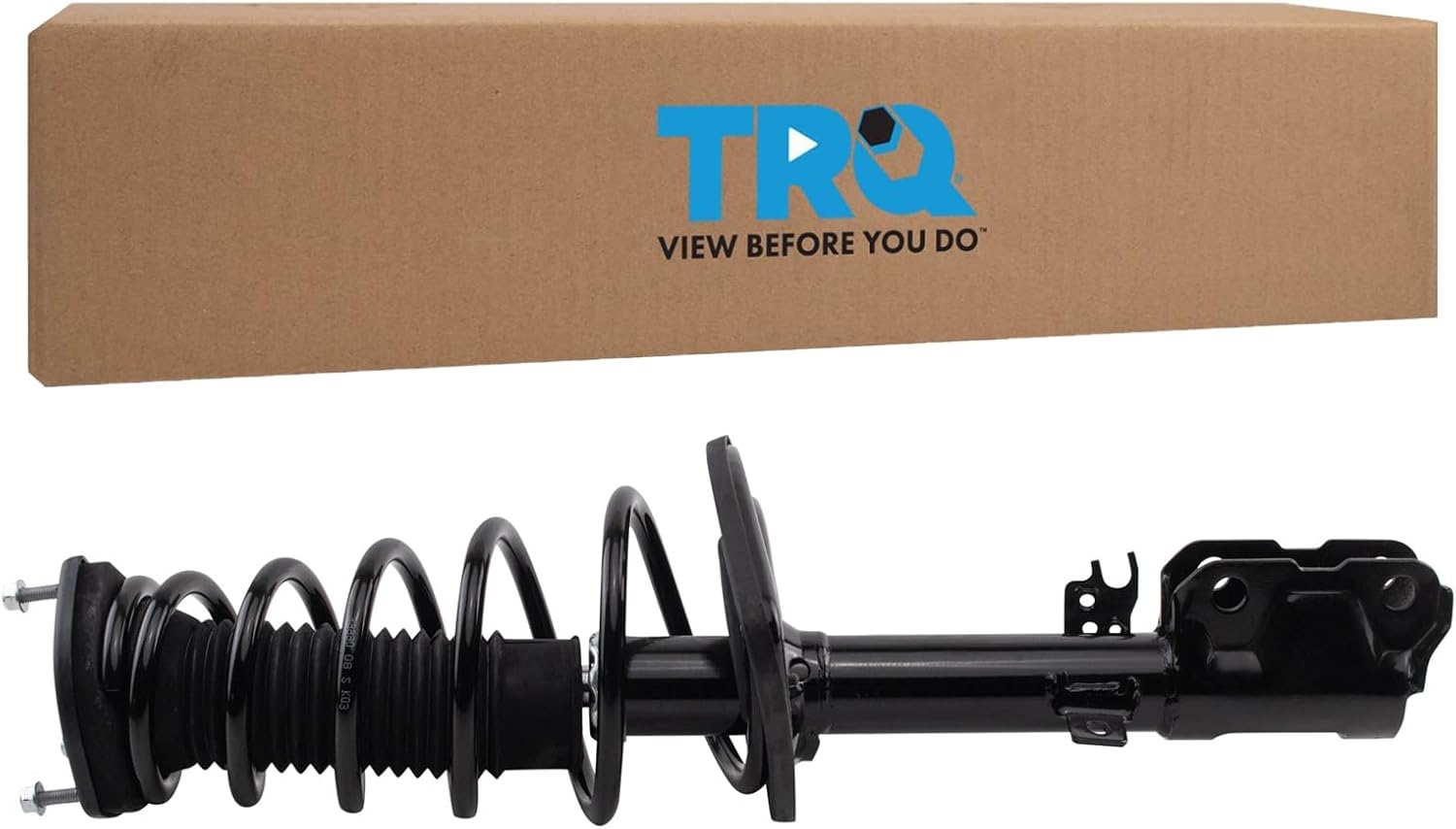 TRQ Front Left Strut and Spring Assembly Coil Spring Compatible with 2016-2021 Honda Civic 2019-2022 Insight - Image 68