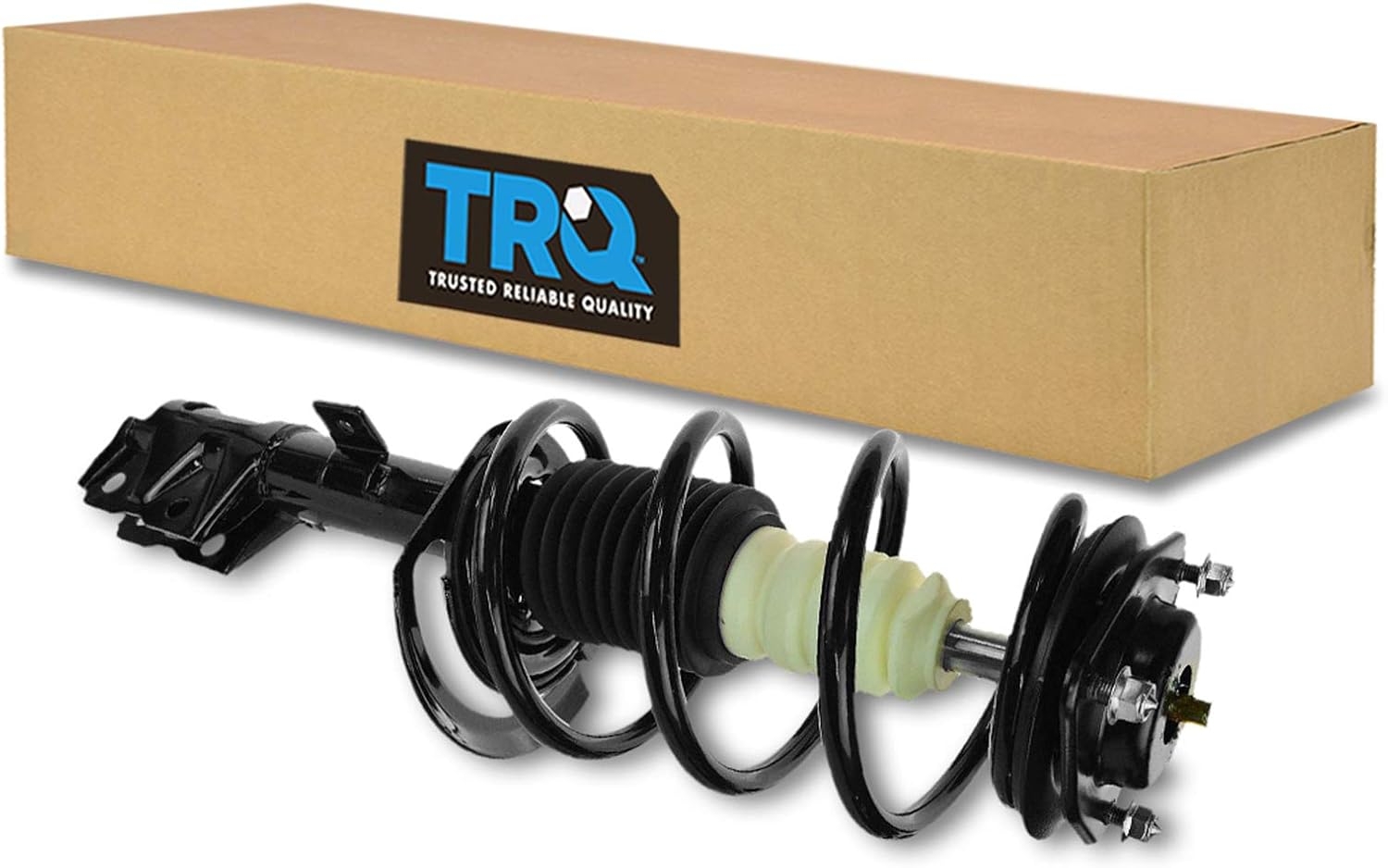 TRQ Front Left Strut and Spring Assembly Coil Spring Compatible with 2016-2021 Honda Civic 2019-2022 Insight - Image 81