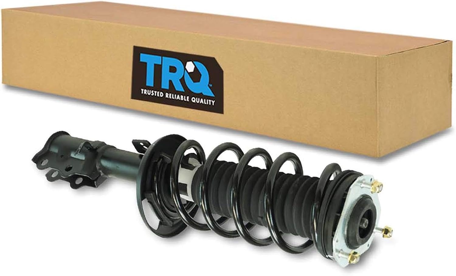 TRQ Front Left Strut and Spring Assembly Coil Spring Compatible with 2016-2021 Honda Civic 2019-2022 Insight - Image 82