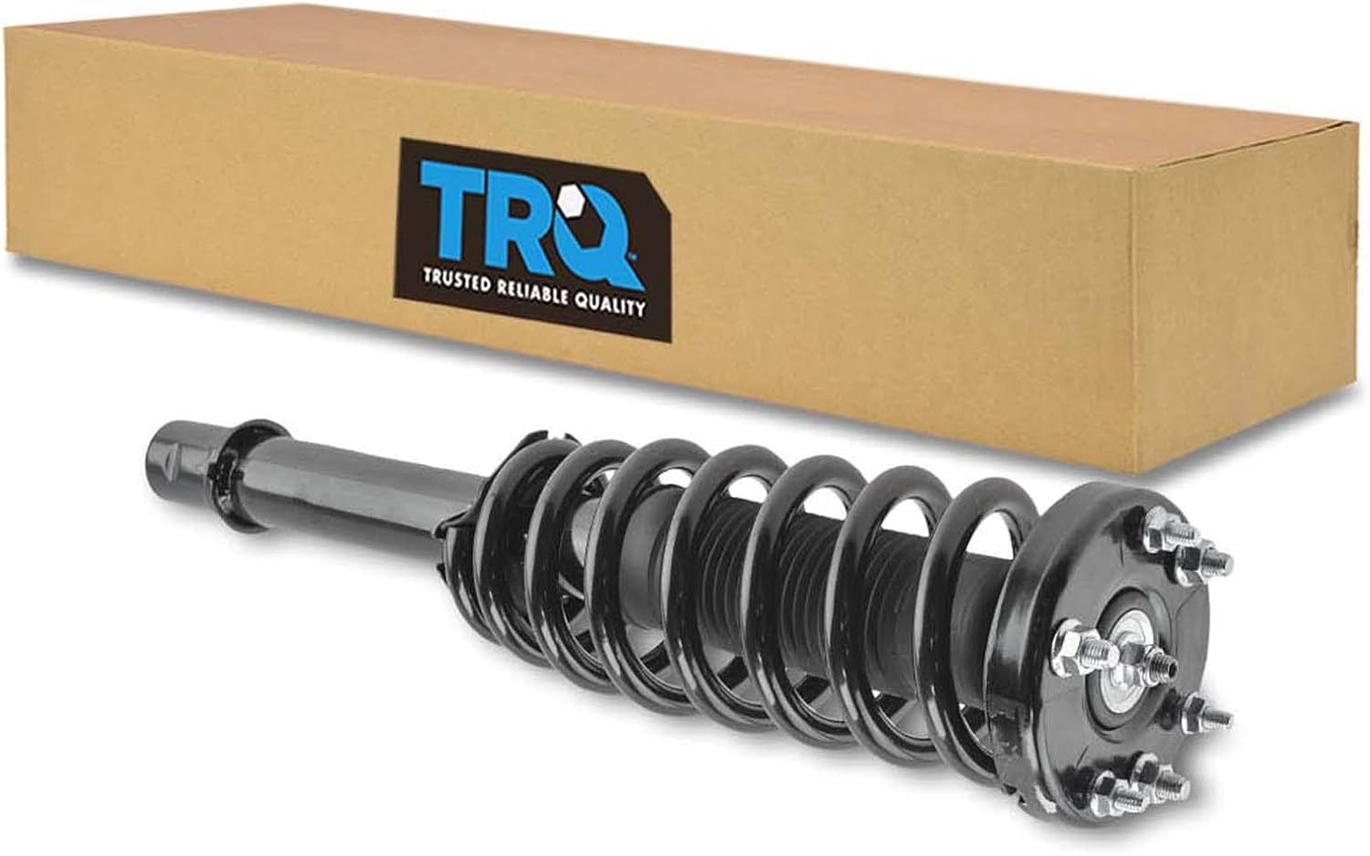 TRQ Front Left Strut and Spring Assembly Coil Spring Compatible with 2016-2021 Honda Civic 2019-2022 Insight - Image 83