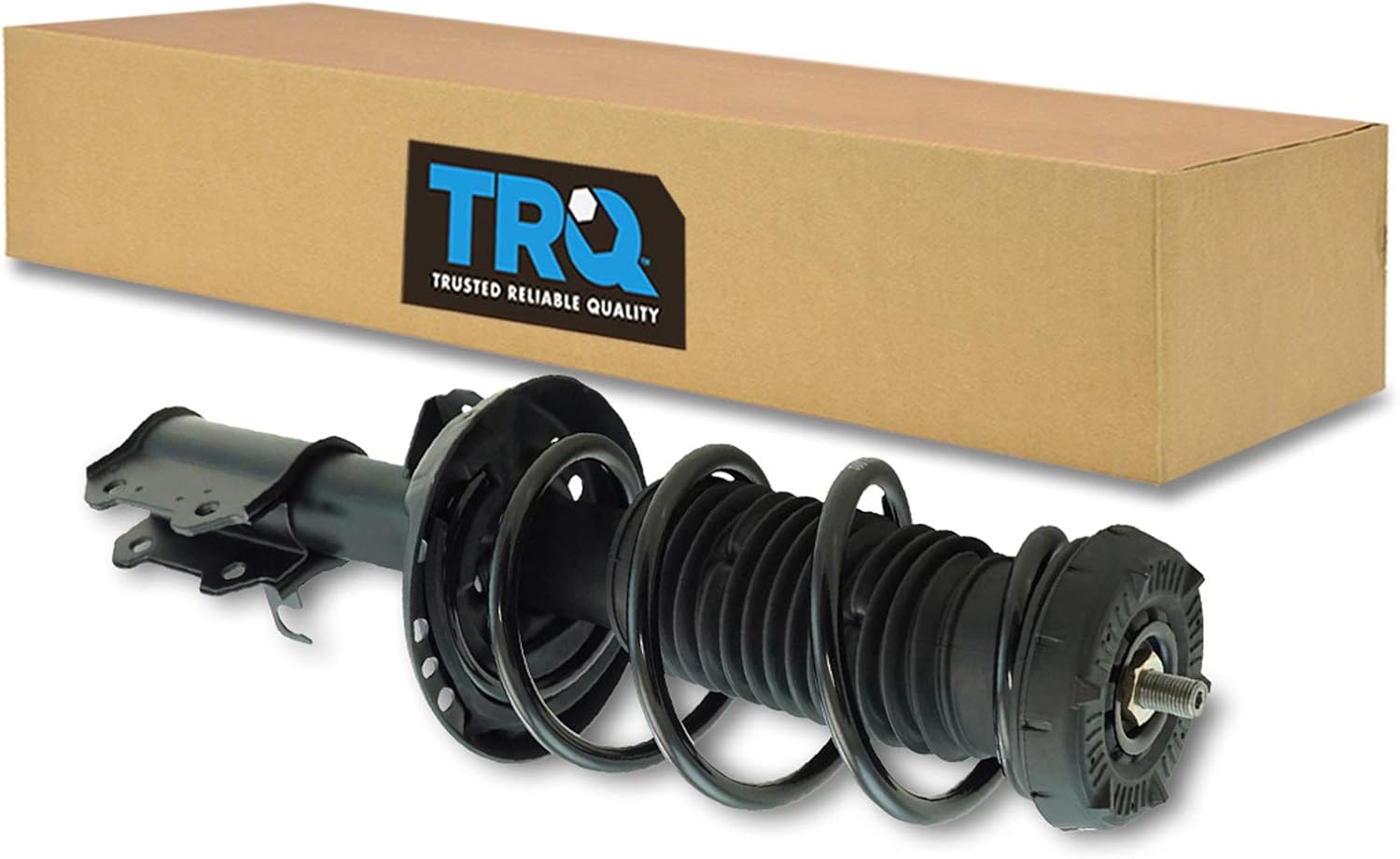 TRQ Front Left Strut and Spring Assembly Coil Spring Compatible with 2016-2021 Honda Civic 2019-2022 Insight - Image 100