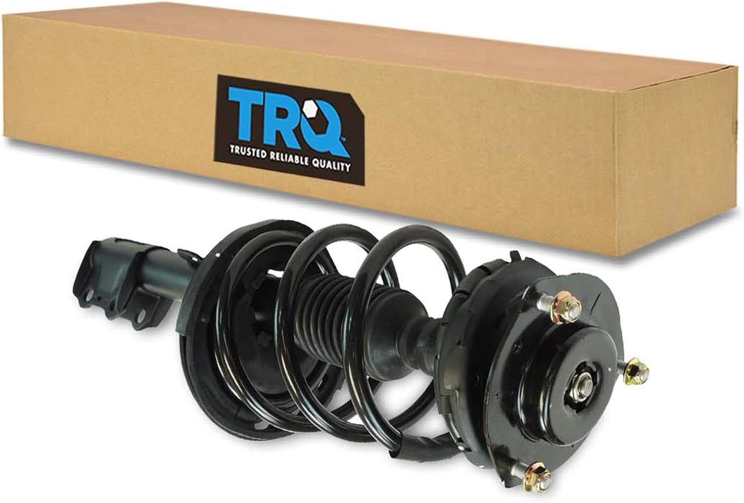 TRQ Front Left Strut and Spring Assembly Coil Spring Compatible with 2016-2021 Honda Civic 2019-2022 Insight - Image 102