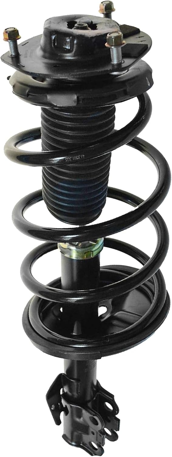 TRQ Front Left Strut and Spring Assembly Coil Spring Compatible with 2016-2021 Honda Civic 2019-2022 Insight - Image 104