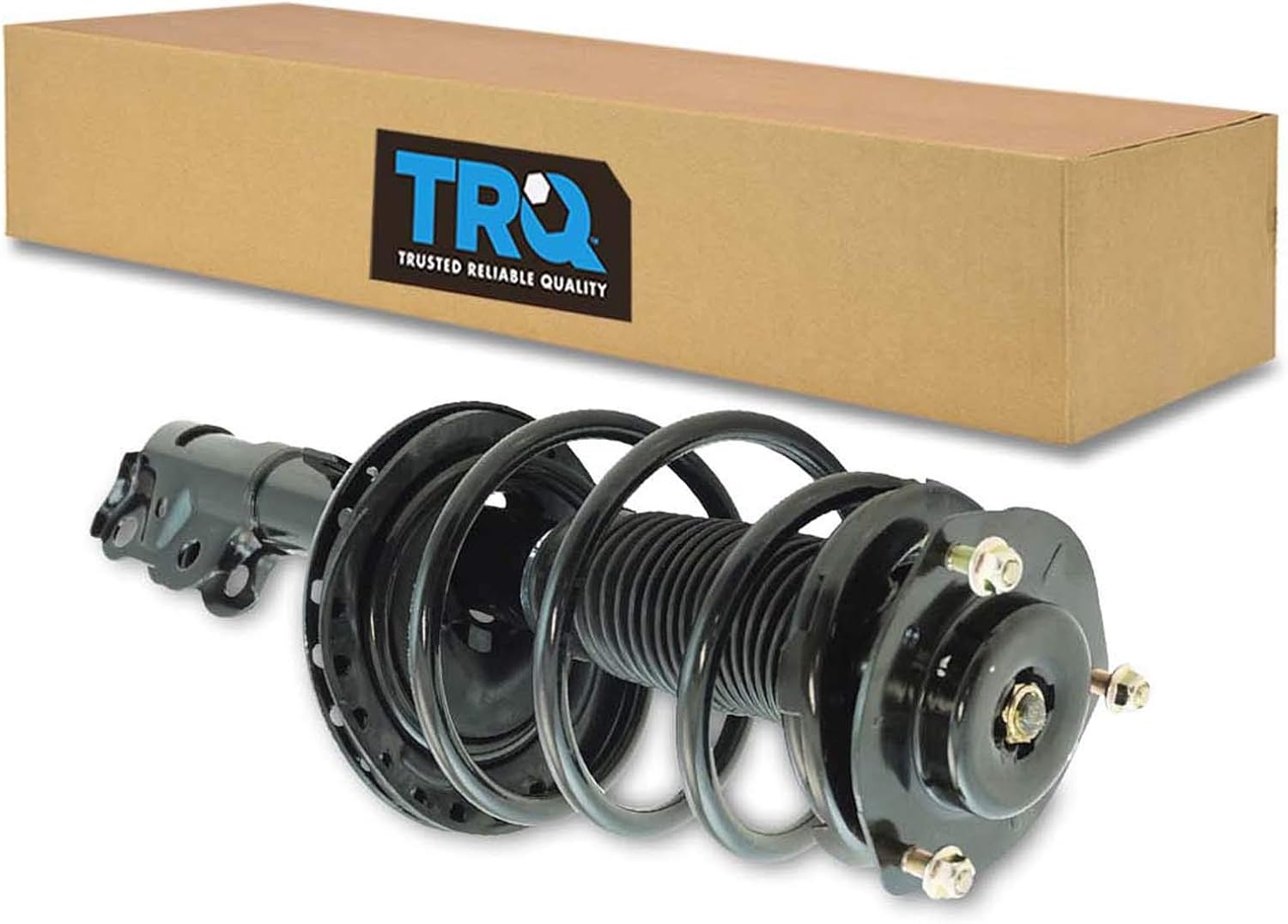 TRQ Front Left Strut and Spring Assembly Coil Spring Compatible with 2016-2021 Honda Civic 2019-2022 Insight - Image 106