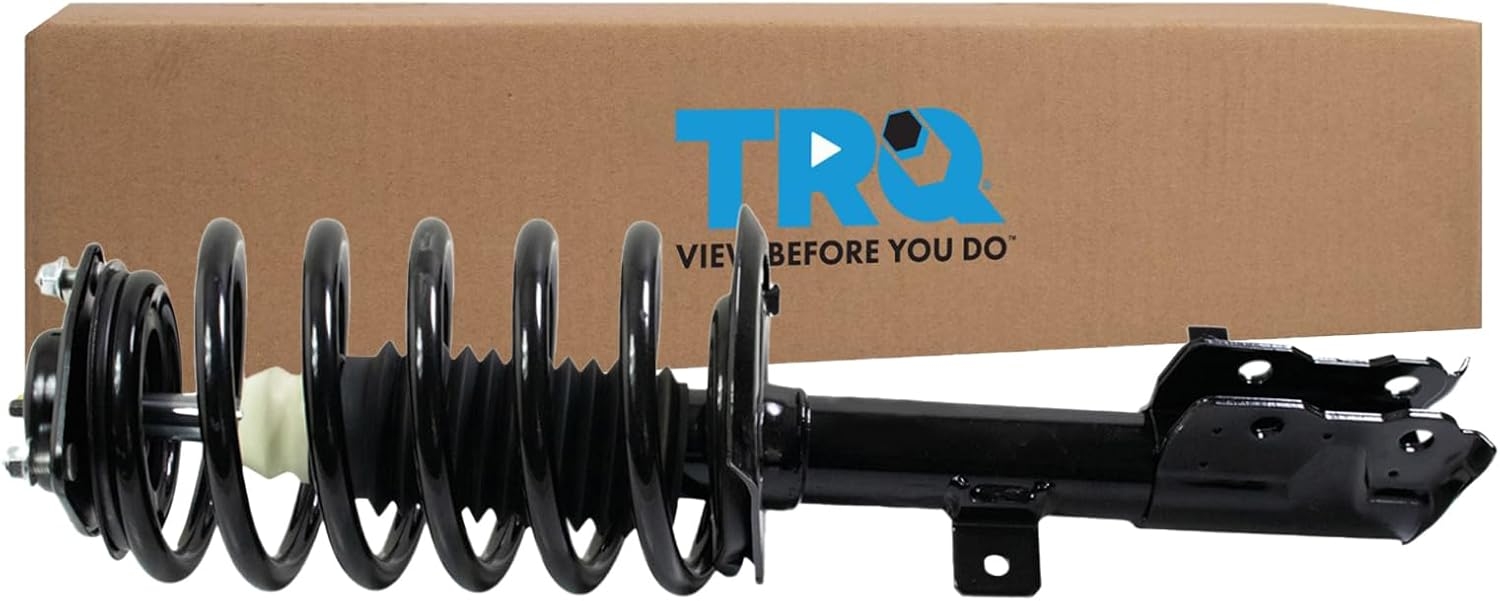 TRQ Front Left Strut and Spring Assembly Coil Spring Compatible with 2016-2021 Honda Civic 2019-2022 Insight - Image 109