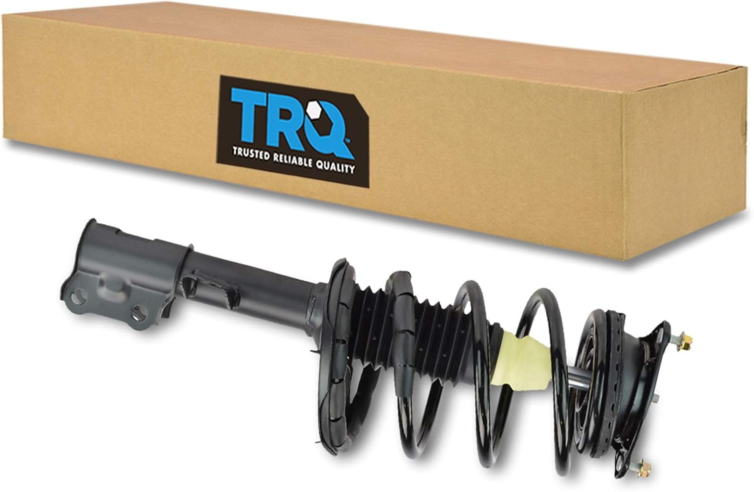 TRQ Front Left Strut and Spring Assembly Coil Spring Compatible with 2016-2021 Honda Civic 2019-2022 Insight - Image 113