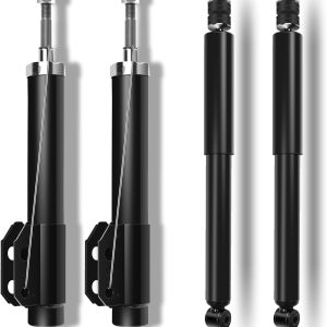 4x Struts AUTOMUTO Shock Absorbers Fits 1987-1993 for Ford Mustang with 343161 235009 Auto Shocks – Front Rear