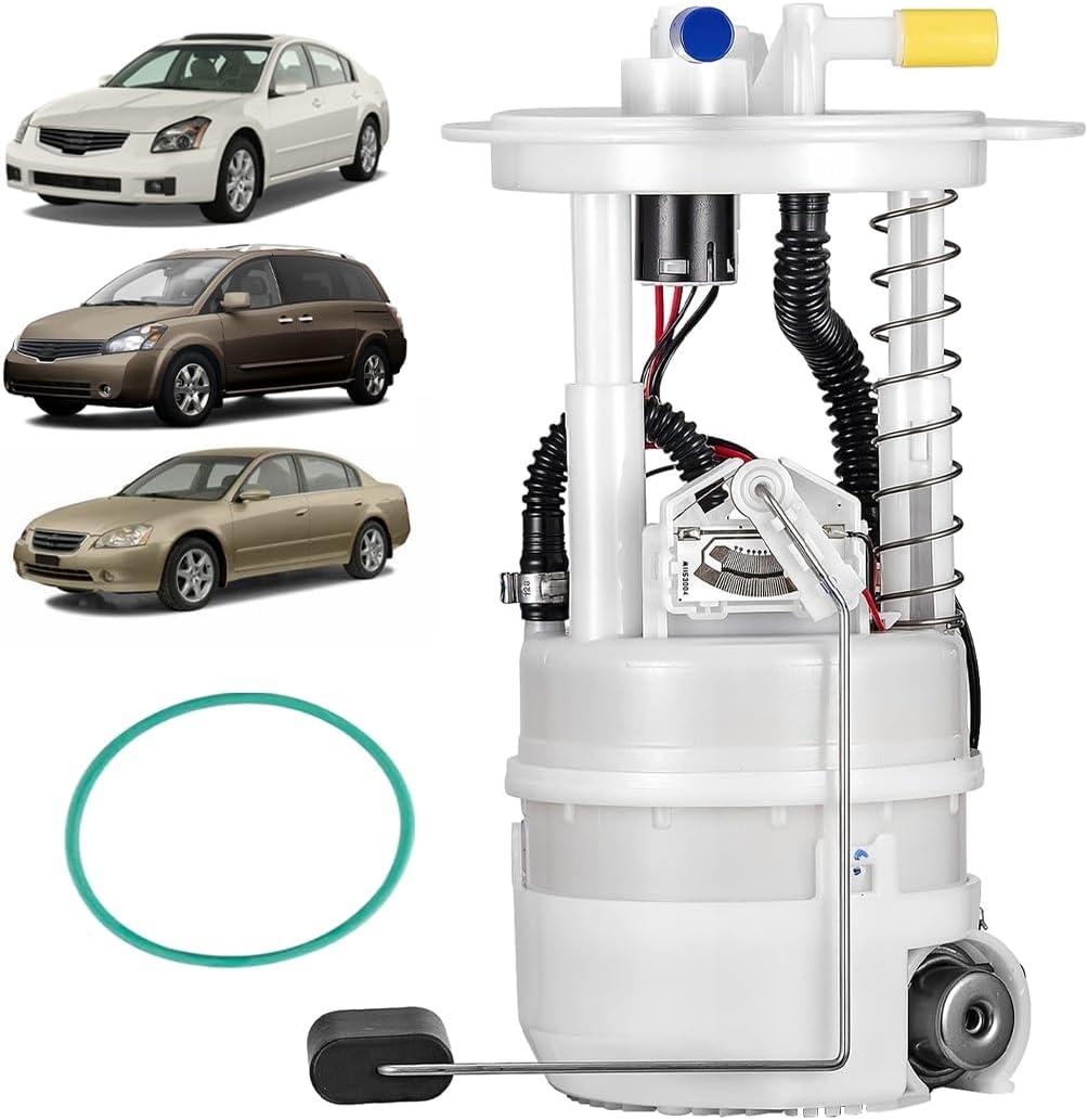Electric Fuel Pump Assembly FIT 2004–2006 Nissan Altima, 2004–2008 Maxima, 2004–2009 Quest 3.5L / 2.5L (Non-California) – Replace OE E8545M, 17040-7Y000, 17040-9J300, P76169M, FG0987