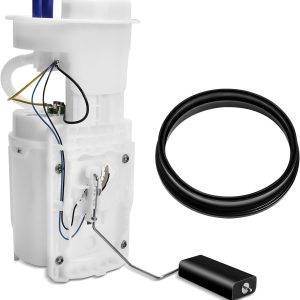 Electric Fuel Pump Assembly Compatible with 1998-2010 VW Beetle, 1999-2006 Golf, 1999-2005 Jetta (1.8L 2.0L 2.5L 2.8L), 4.8″ Outer Dia Flange, Replaces E8424M