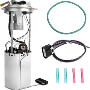 Electric Fuel Pump Assembly Compatible with 2004 2005 2006 2007 Chevy Silverado, GMC Sierra 1500 2500 3500 (4.3L 4.8L 5.3L 6.0L 8.1L), Replaces E3609M